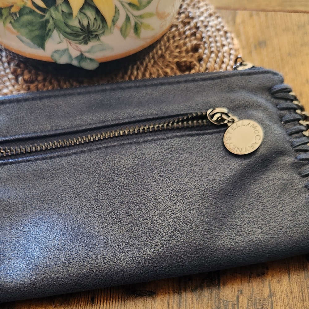 Stella McCartney Falabella Long Wallet Blue - Picture 10 of 10